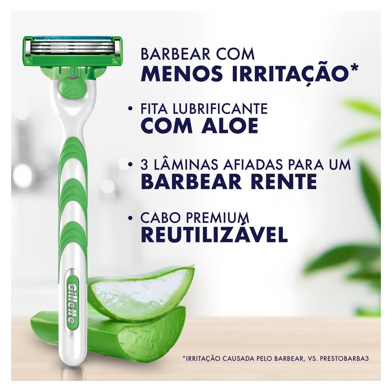 Carga para Aparelho de Barbear Gillette Mach3 Sensitive 8 unidades
