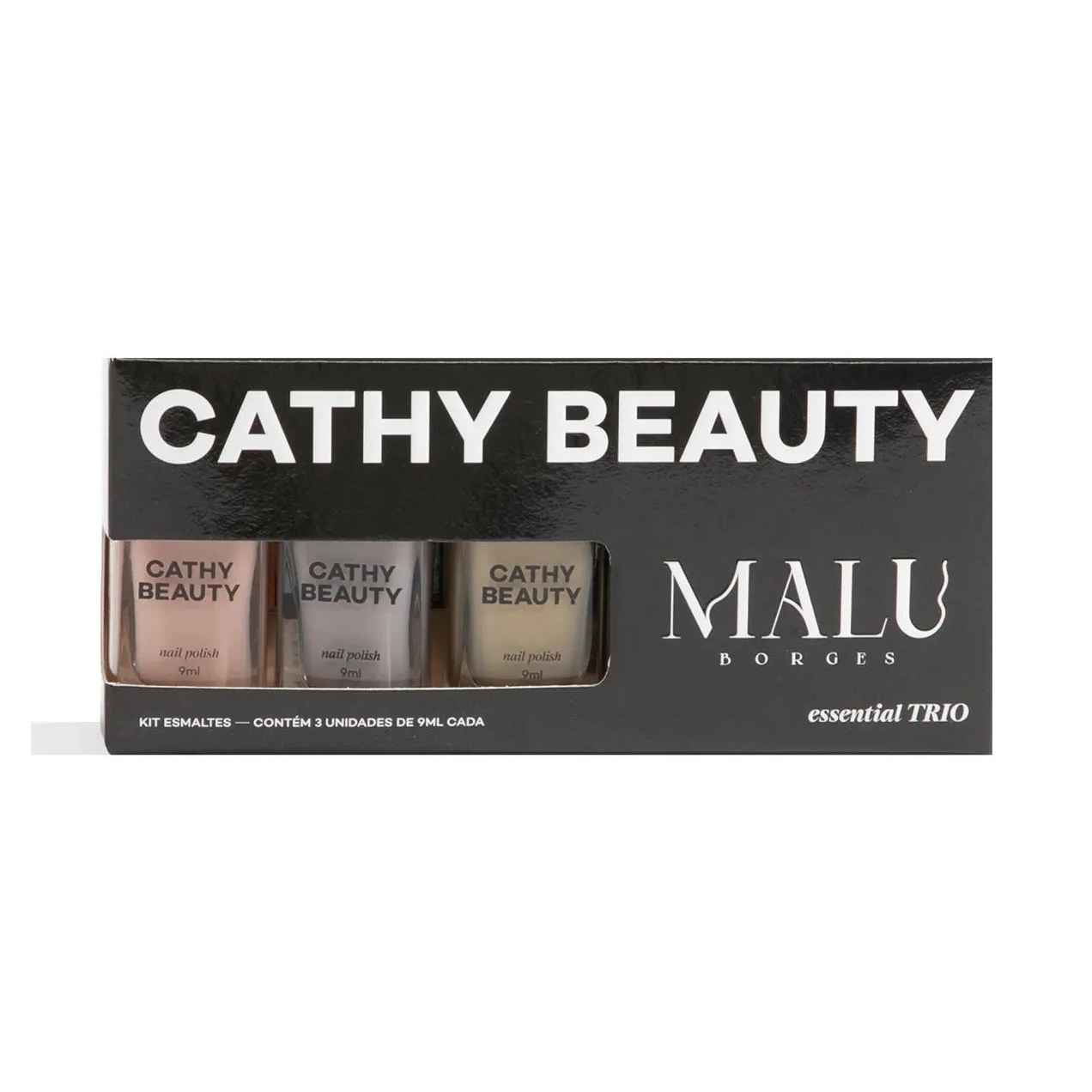 Cathy Beauty Kit Esmalte Essential M. Borges Trio