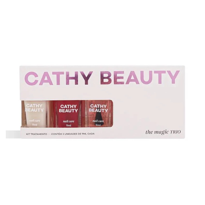 Cathy Beauty Kit Esmaltes Trat The Magic Trio