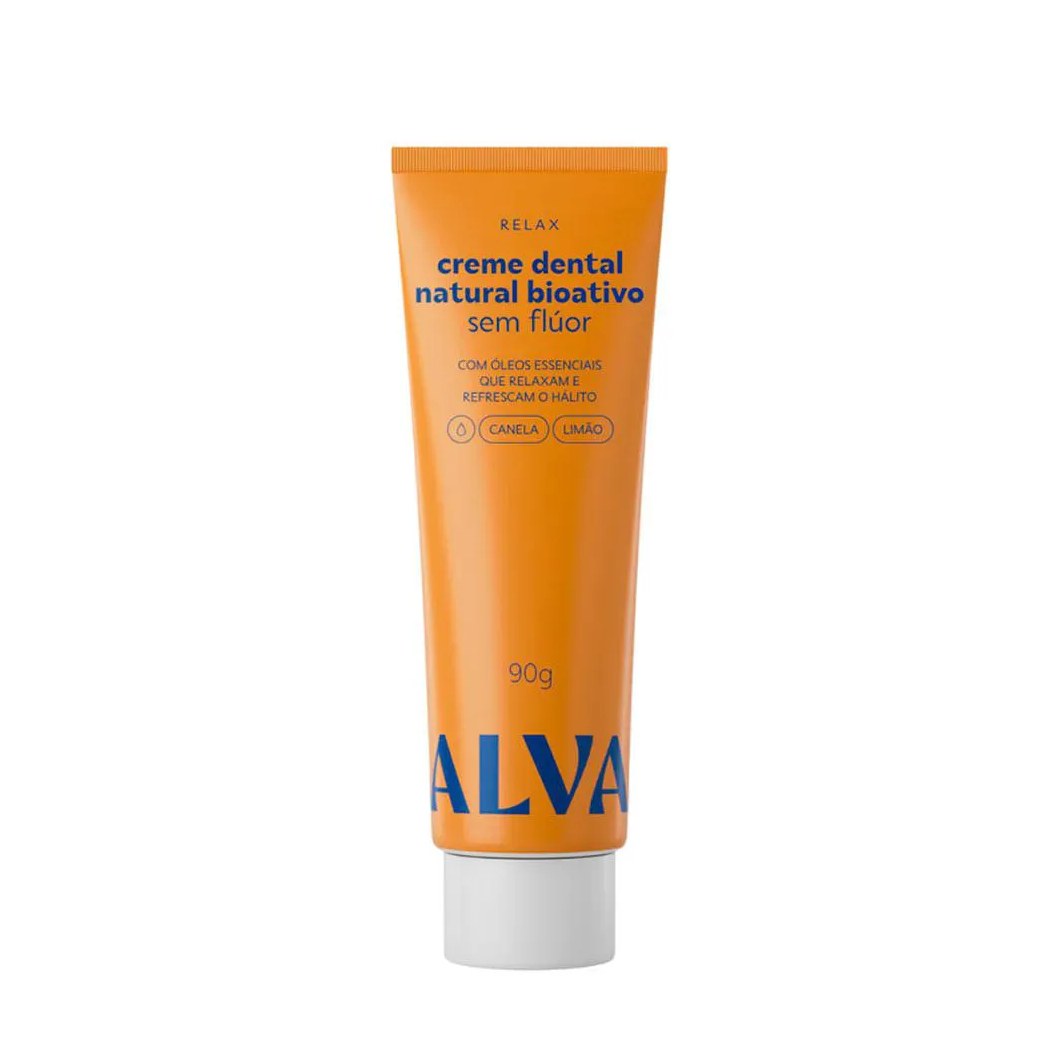Alva Relax Canela e Limão - Pasta de Dente 90G