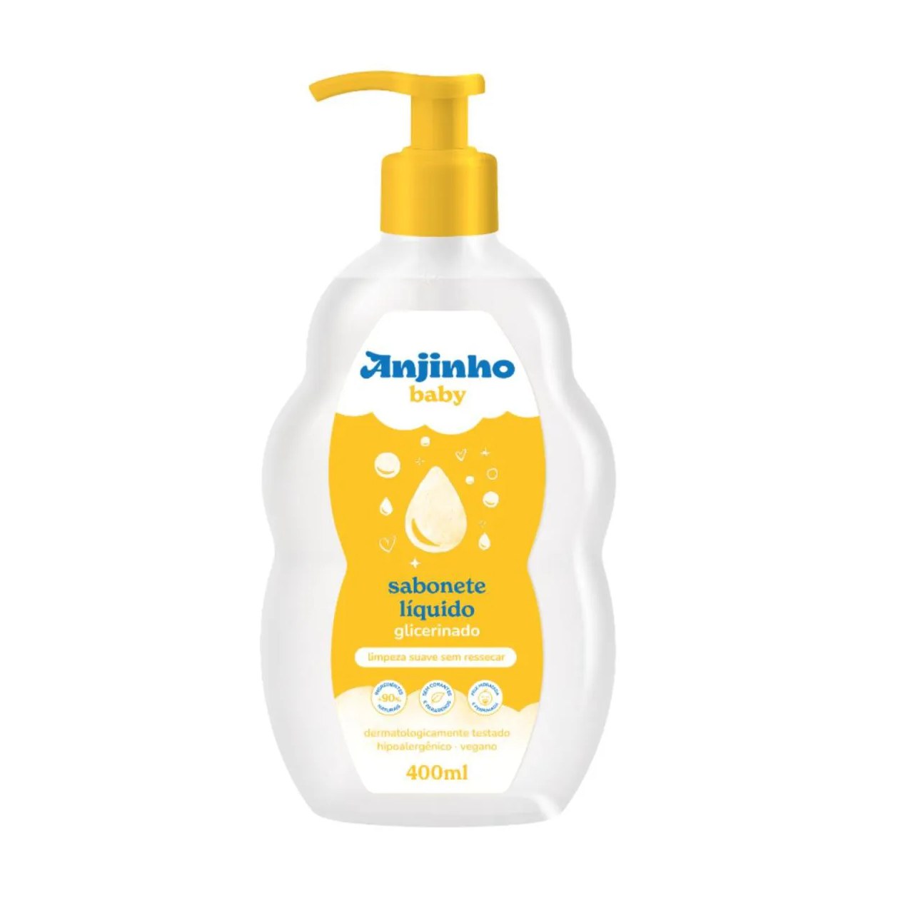 Sabonete Líquido Anjinho Kids 400Ml Glicerina