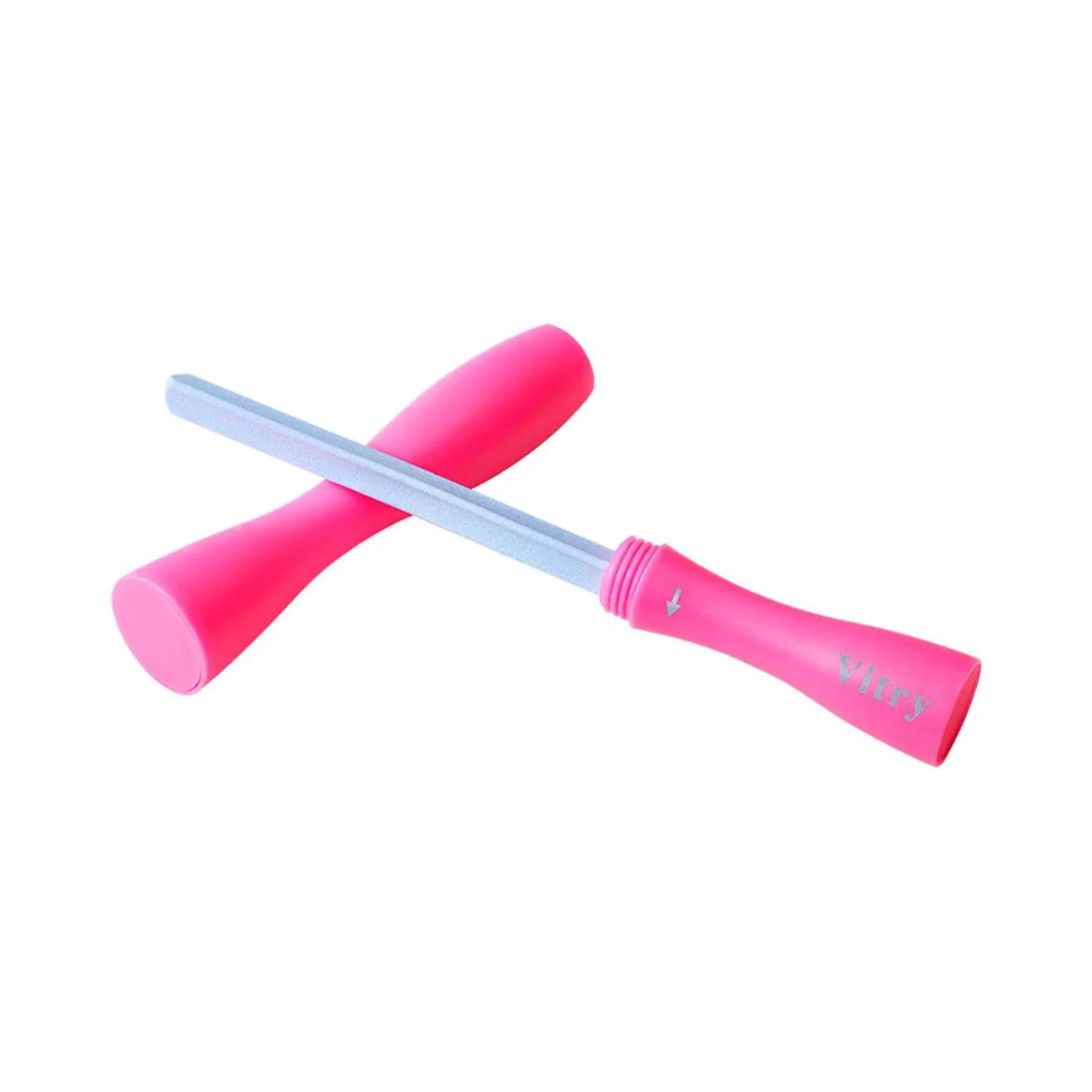 Lixa Cerâmica para Unhas Fluo Vitry Rosa 1 unidade
