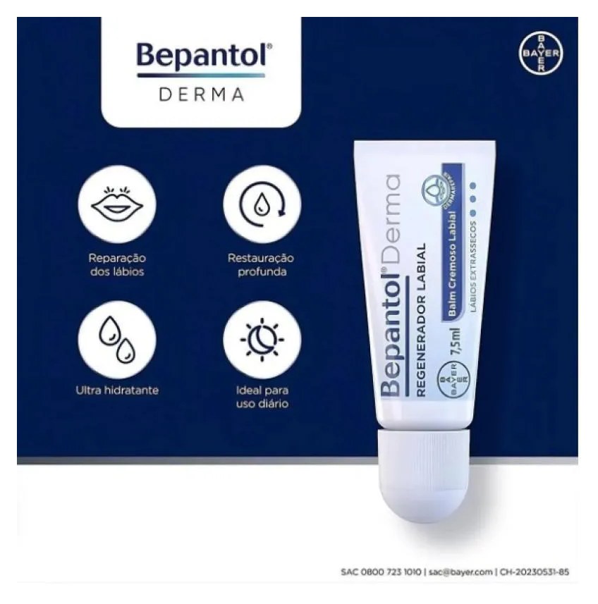 Bepantol Derma Regenerador Labial 7,5Ml