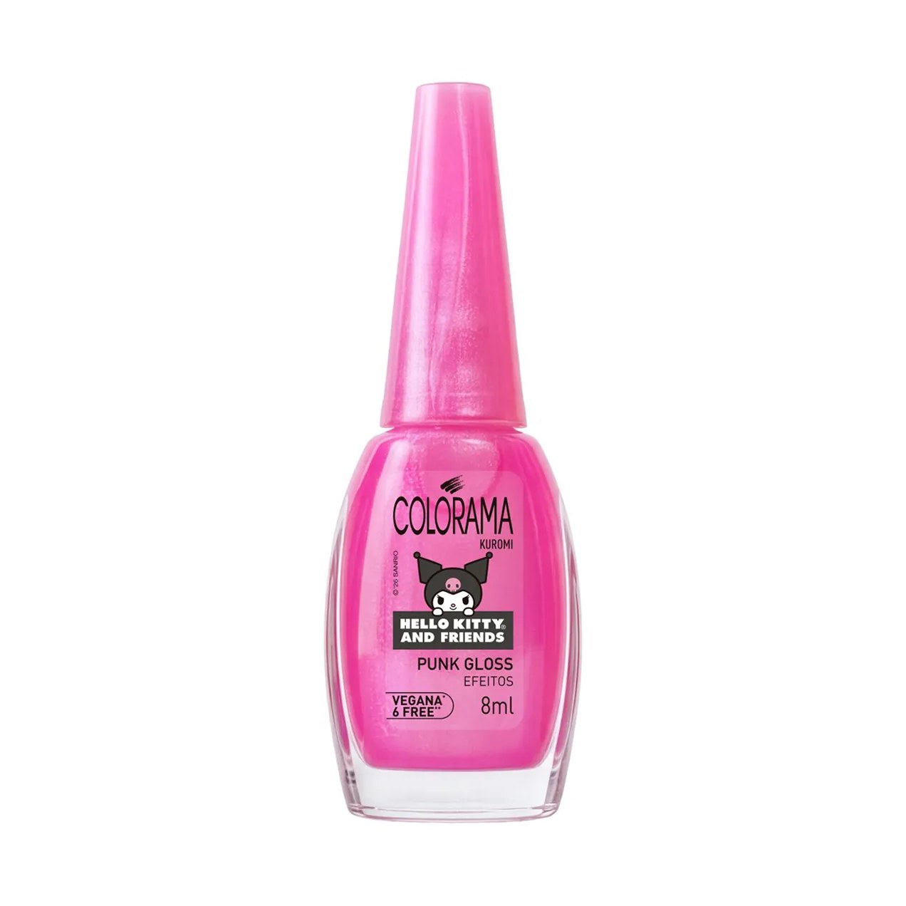 Esmalte Colorama Hello Kitty and Friends 8ml - Punk Gloss