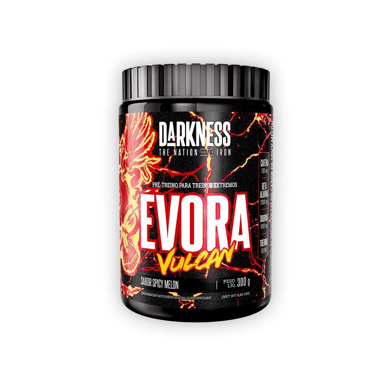 Pré Treino Évora Vulcan Darkness Spic Melon 300G