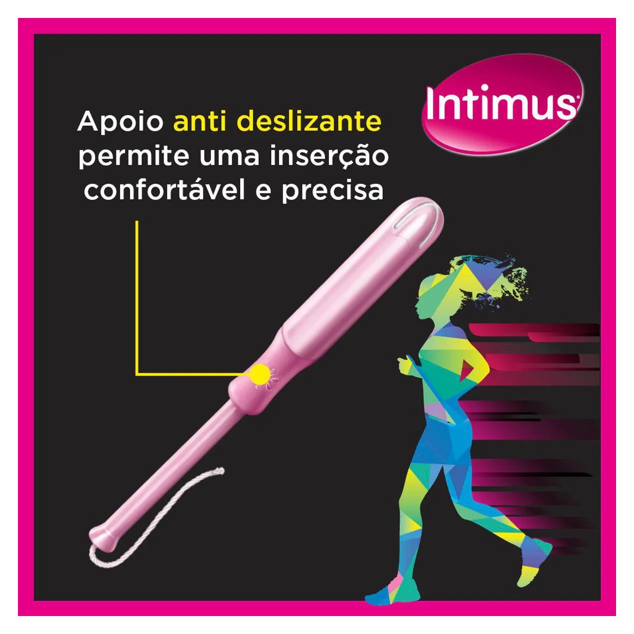 Absorvente Interno Intimus Sport Médio 8 unidades + Aplicador