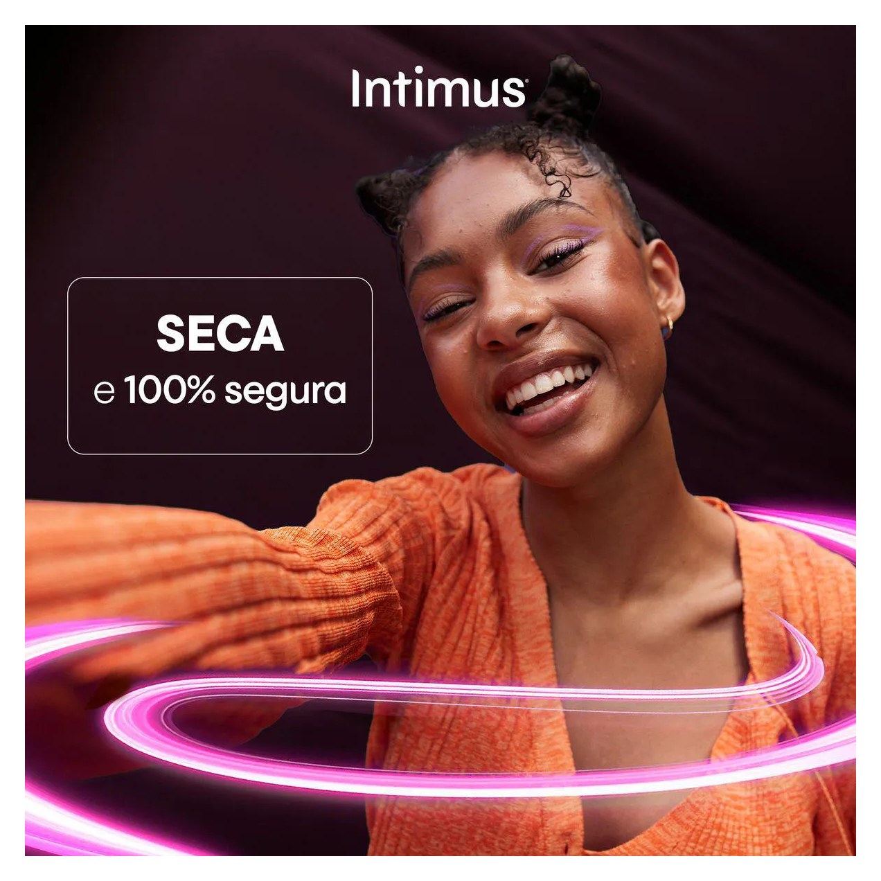 Absorvente Intimus Noturno Toda Protegida Cobertura Suave Com Abas 16 unidades