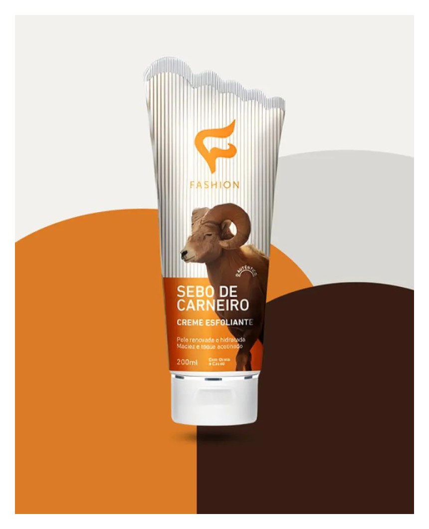 Sebo de Carneiro Creme Esfoliante 200ml Fashion