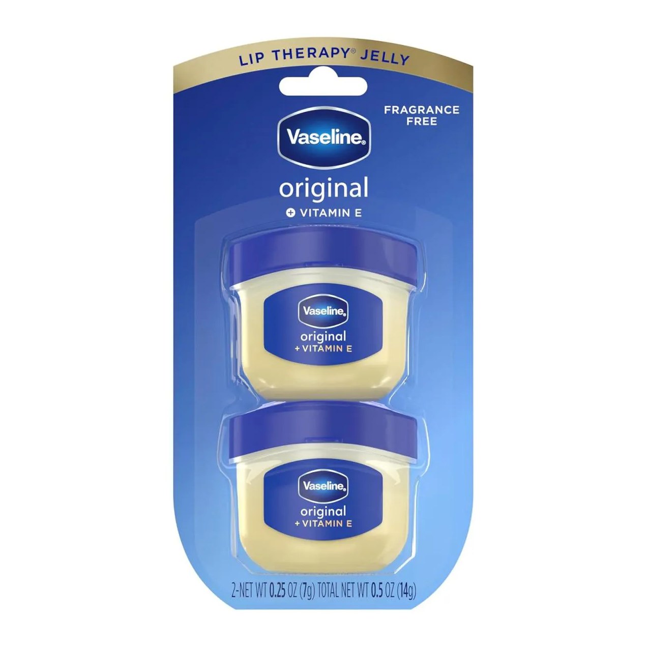 Vaseline Lip Therapy Original Vitamina e Hidratante Labial Kit 2 Unidades