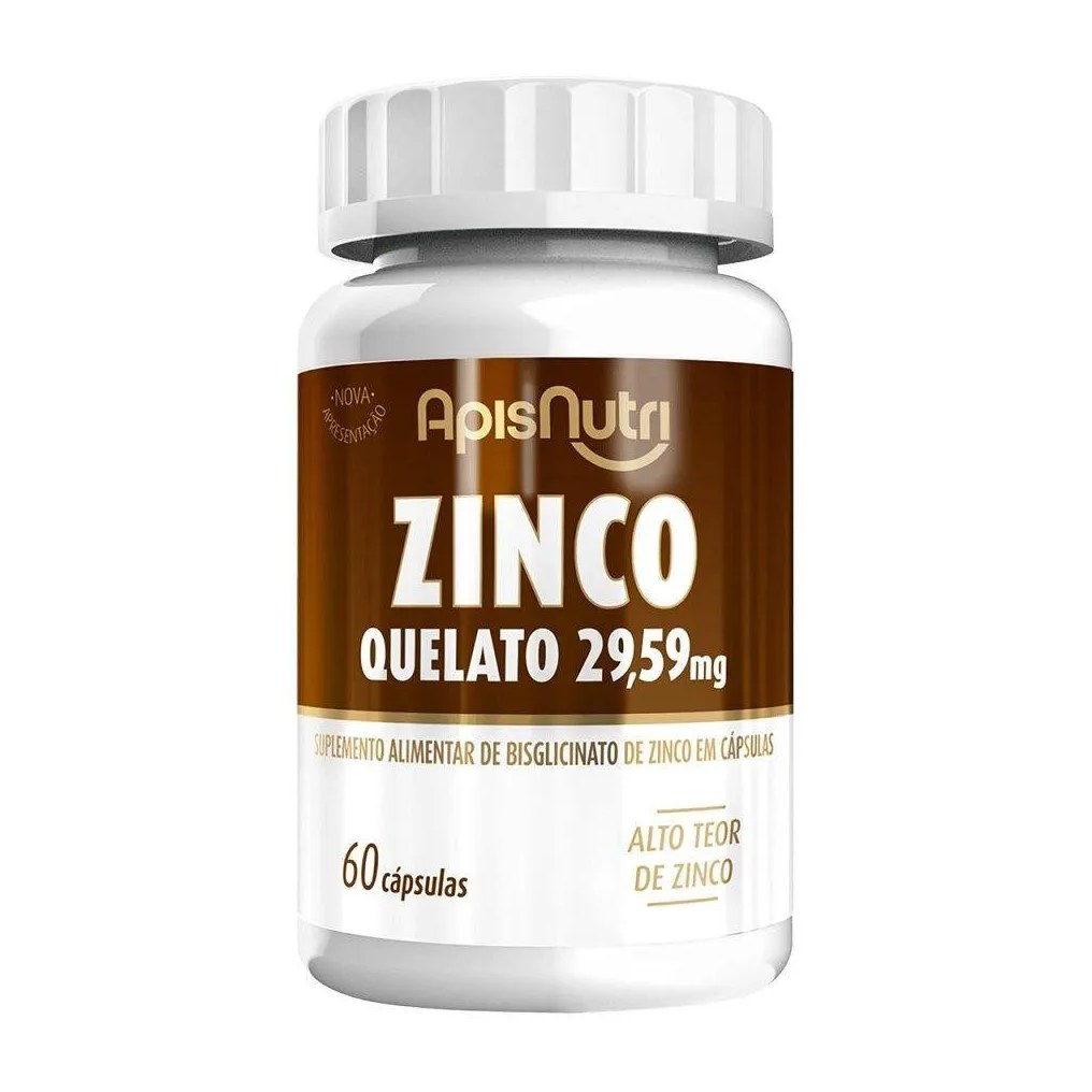 Zinco Quelato (60 Caps) - Padrão: Único