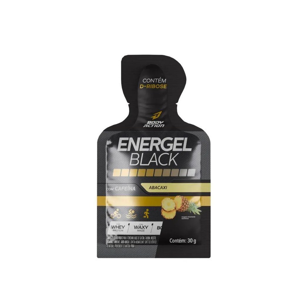 Energel Black (30g) - Sabor: Abacaxi