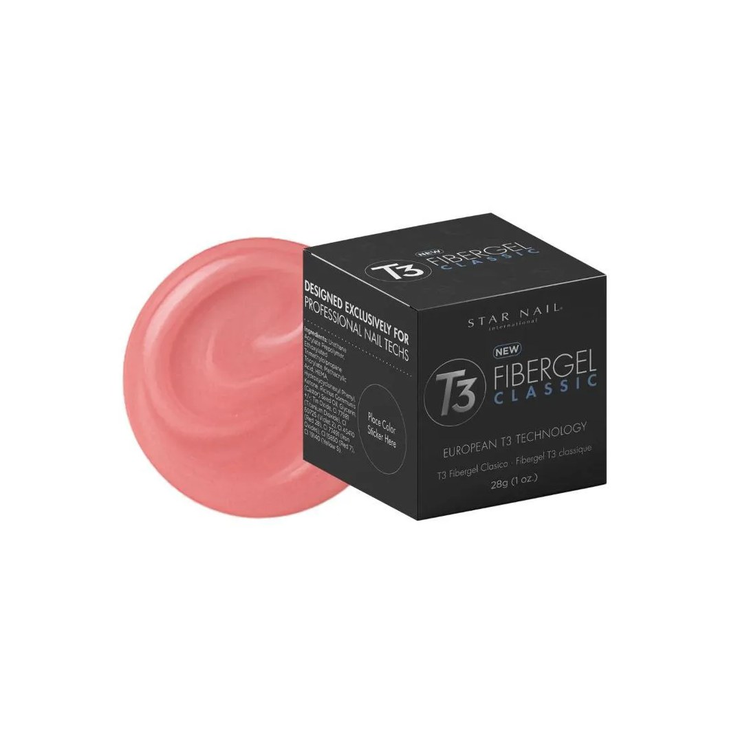 Gel Fibra Cuccio T3 Fibergel Natural Nude Estruturação e Resistência 28 G