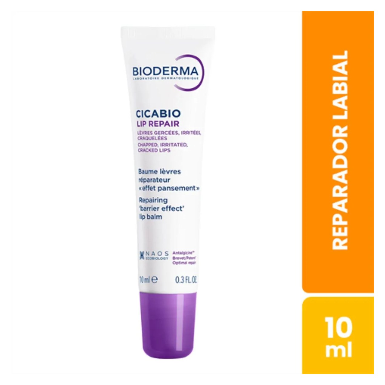Reparador Labial Bioderma Lip Repair Cicabio 10ml