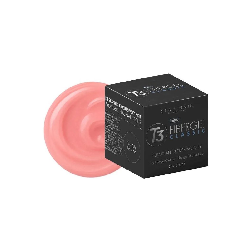 Gel Fibra Cuccio T3 Fibergel Baby Nude Estruturação e Resistência 28 G