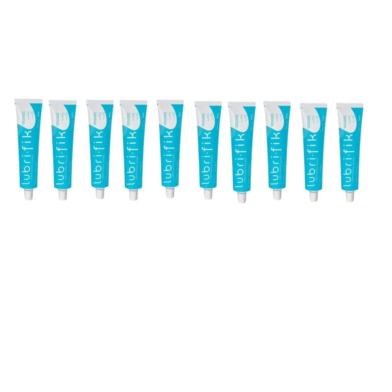 Kit 10 Unidades Lubrifik Lubrificante Íntimo à Base D’água 50g Cimed
