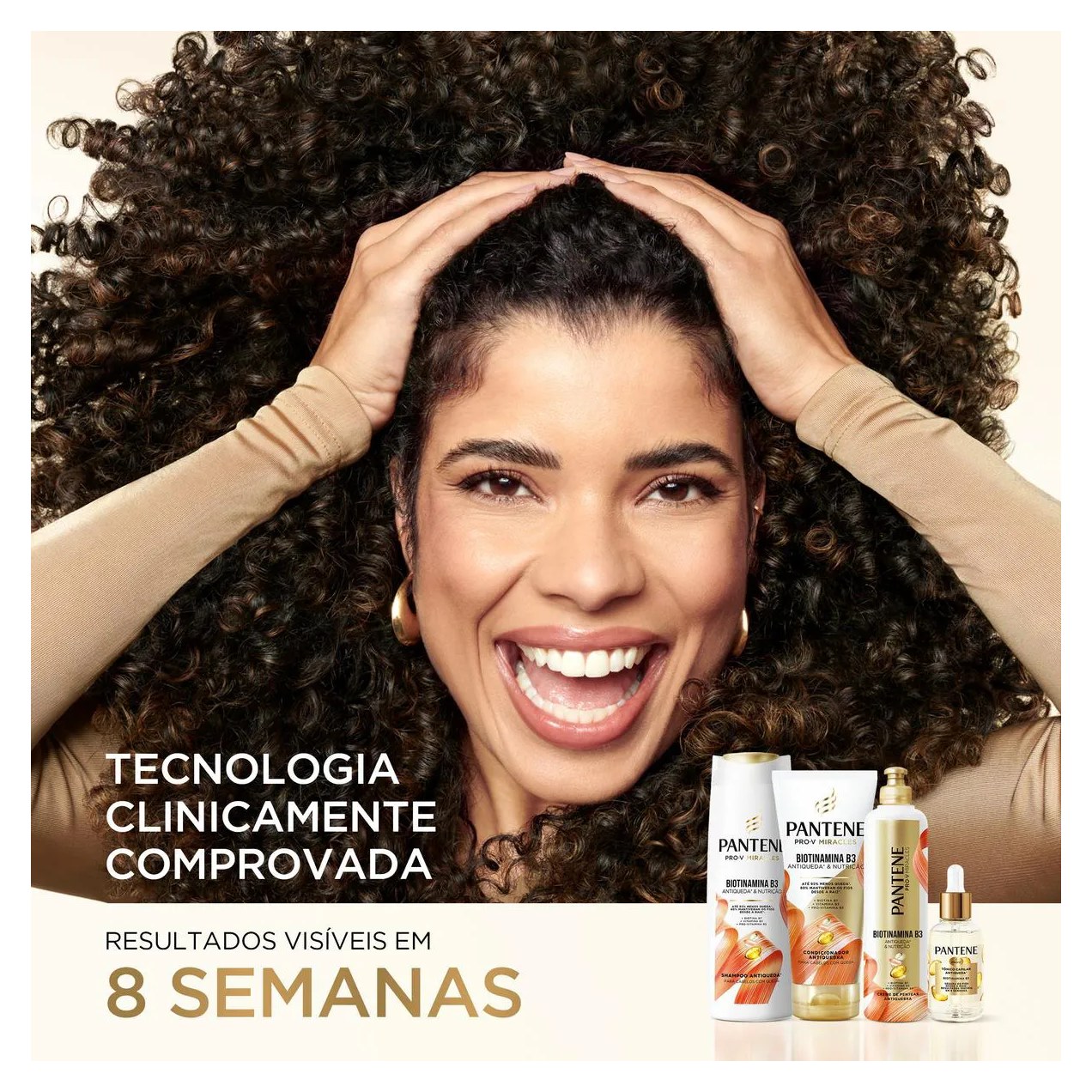 Tônico Capilar Antiqueda Pantene Pro-V Biotinamina B3 52ml