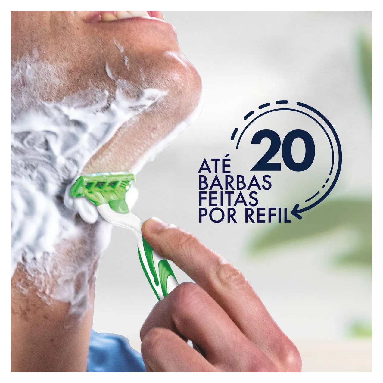 Aparelho de Barbear Gillette Mach3 Sensitive com 1 unidade
