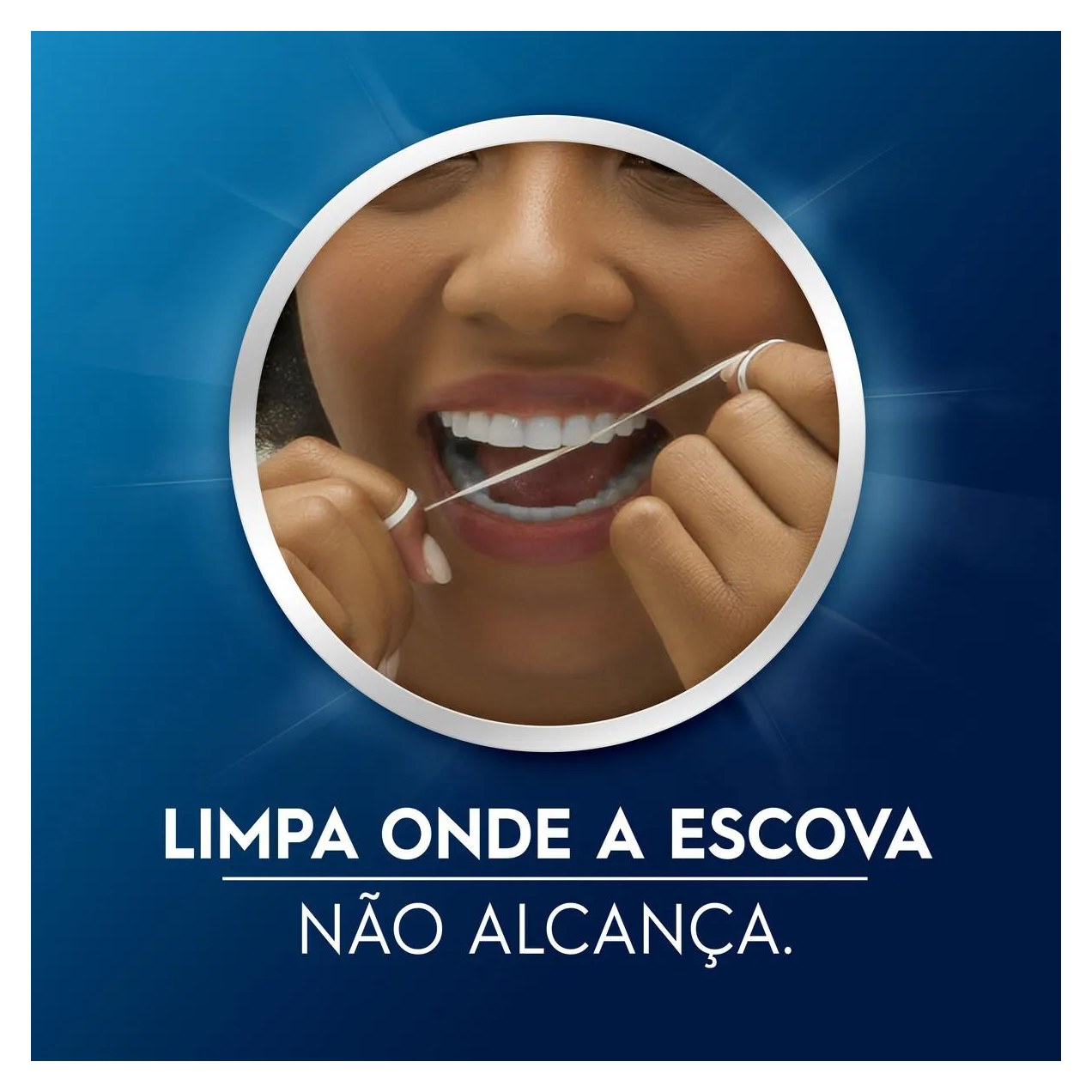 Fio Dental Oral-B Essential Floss Encerado com 50 metros