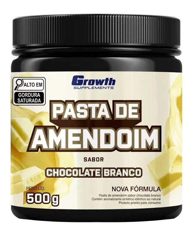Pasta De Amendoim Sabor Chocolate Branco 500g