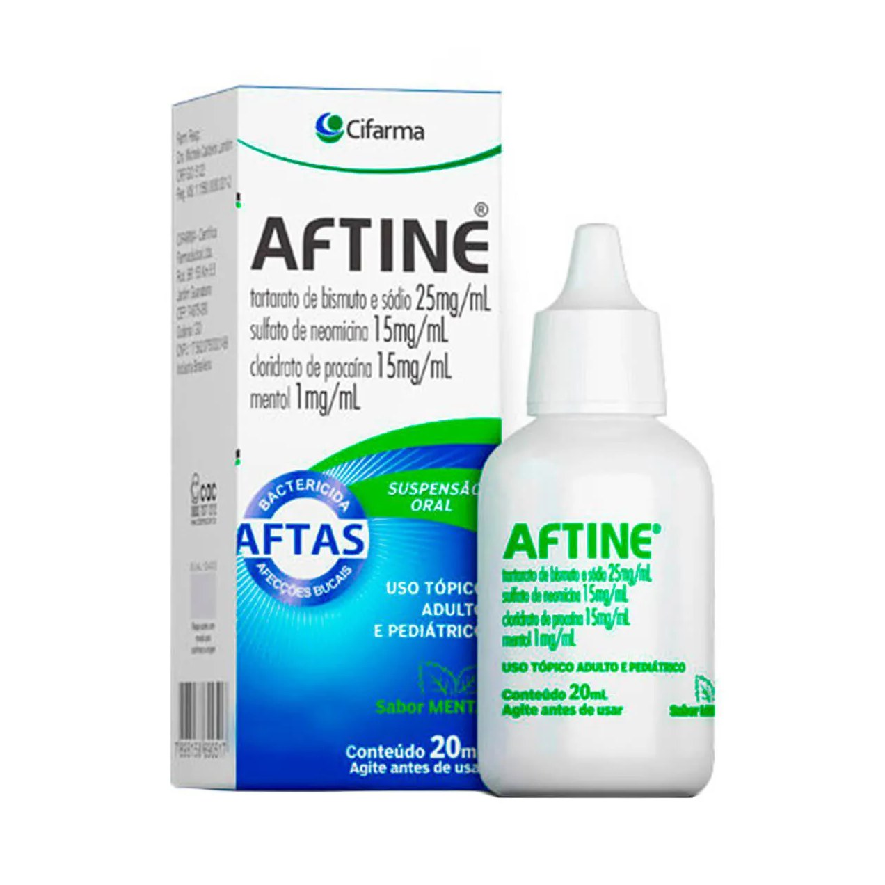 Aftine Suspensão Oral com 20ml