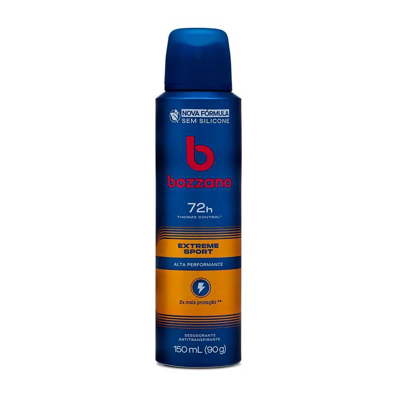 Kit Bozzano Masculino Gel Fixador Condicionante Ação Prolongada 300g + Desodorante Antitranspirante Aerosol Extreme Sport 72h 150ml