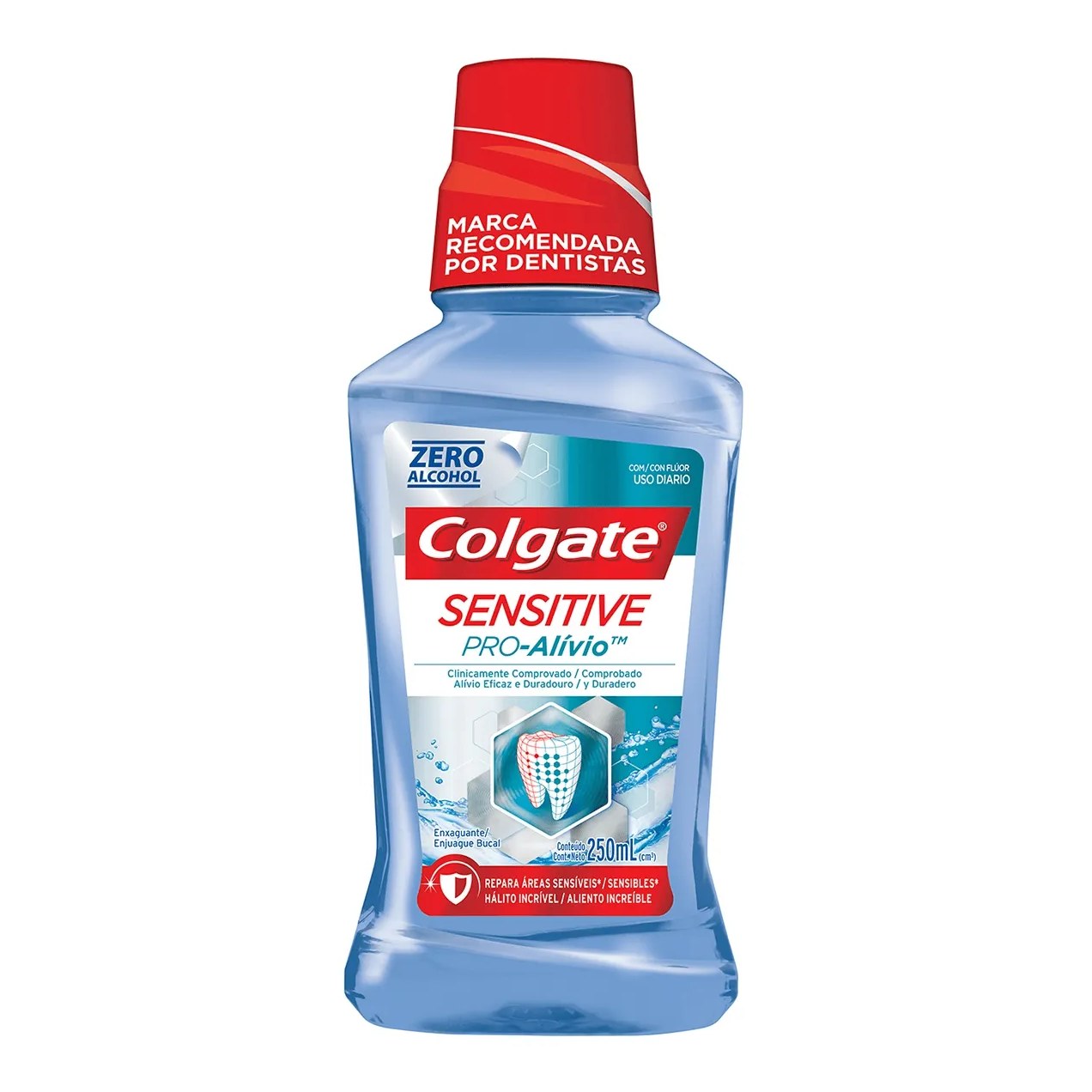 Enxaguante Bucal Sem Álcool Colgate Sensitive Pro-Alívio 250ml