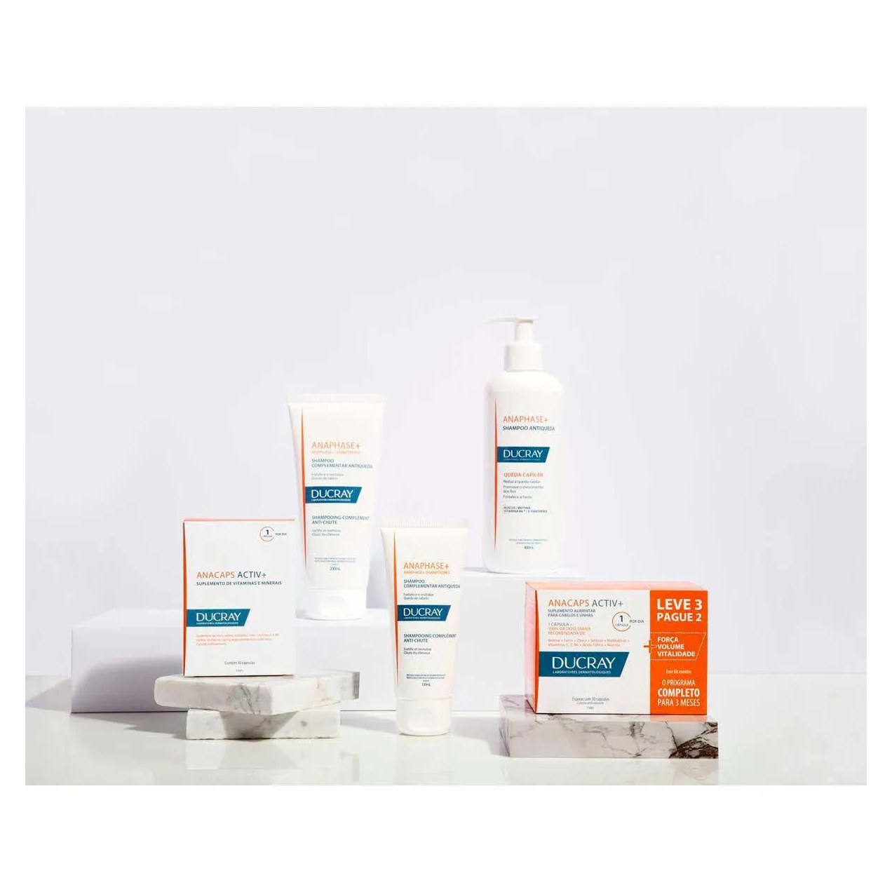 Polivitamínico Anacaps Activ+ Cabelos e Unhas 30 cápsulas