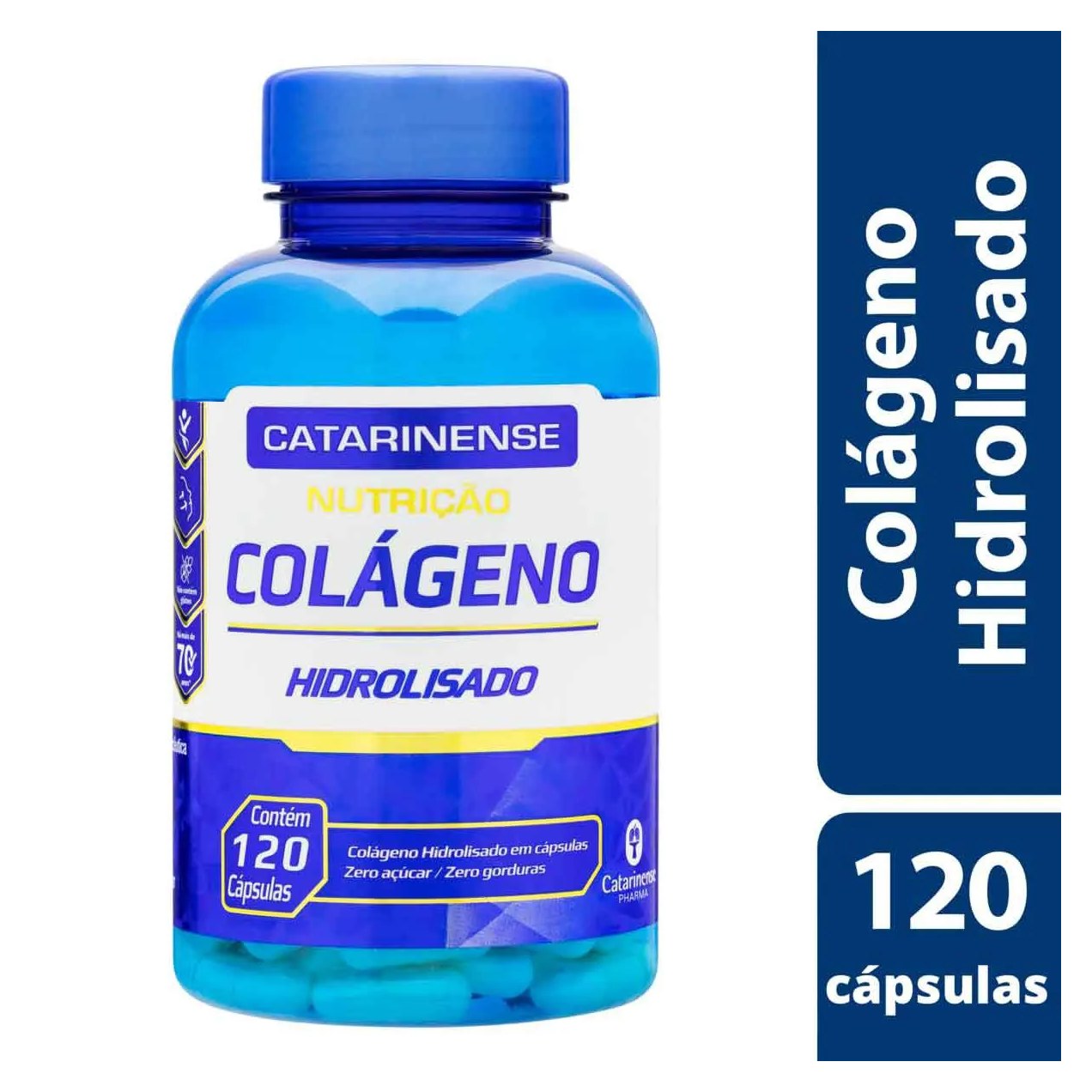 Colágeno Hidrolisado Catarinense com 120 cápsulas