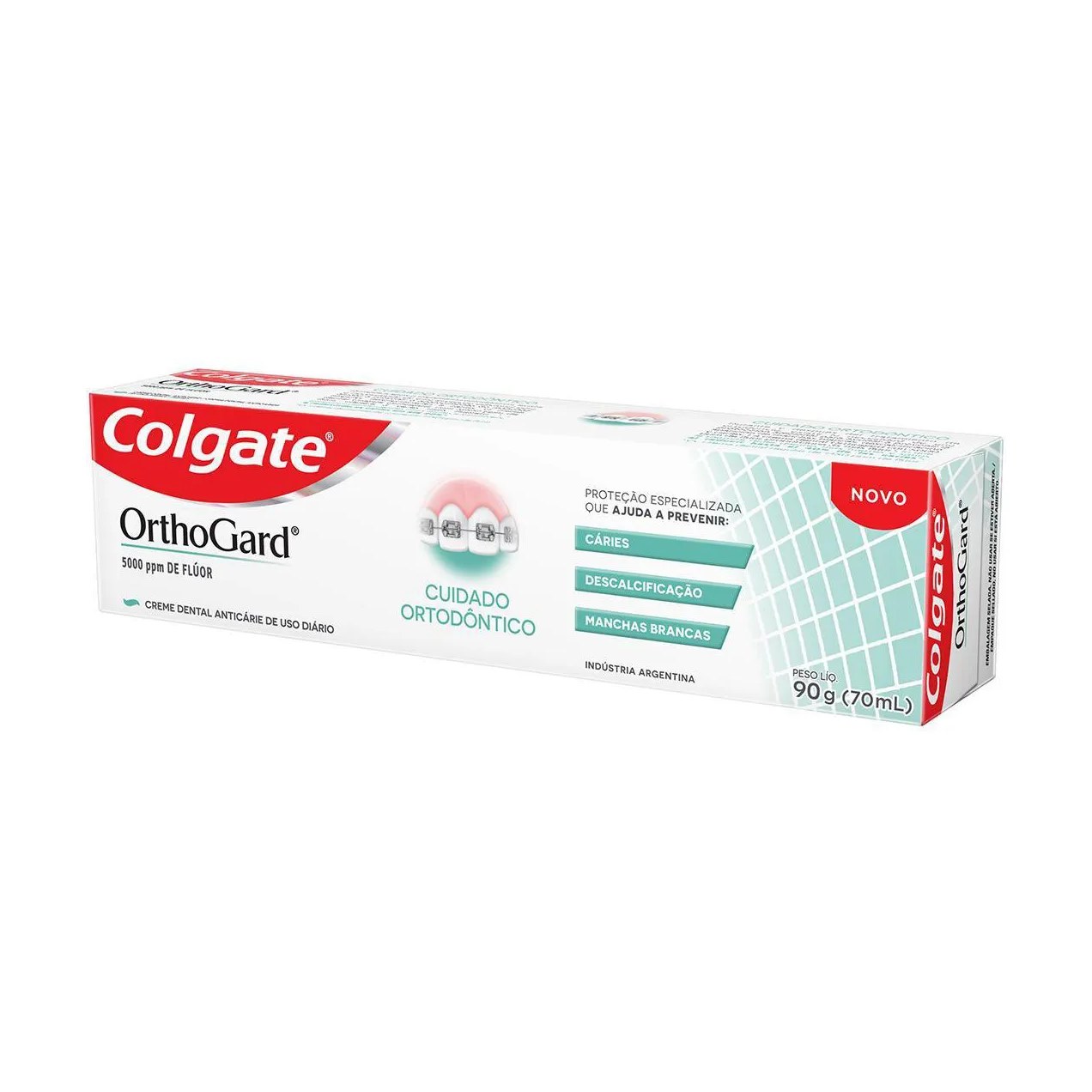 Creme Dental Colgate OrthoGard Cuidado Ortodôntico 90g