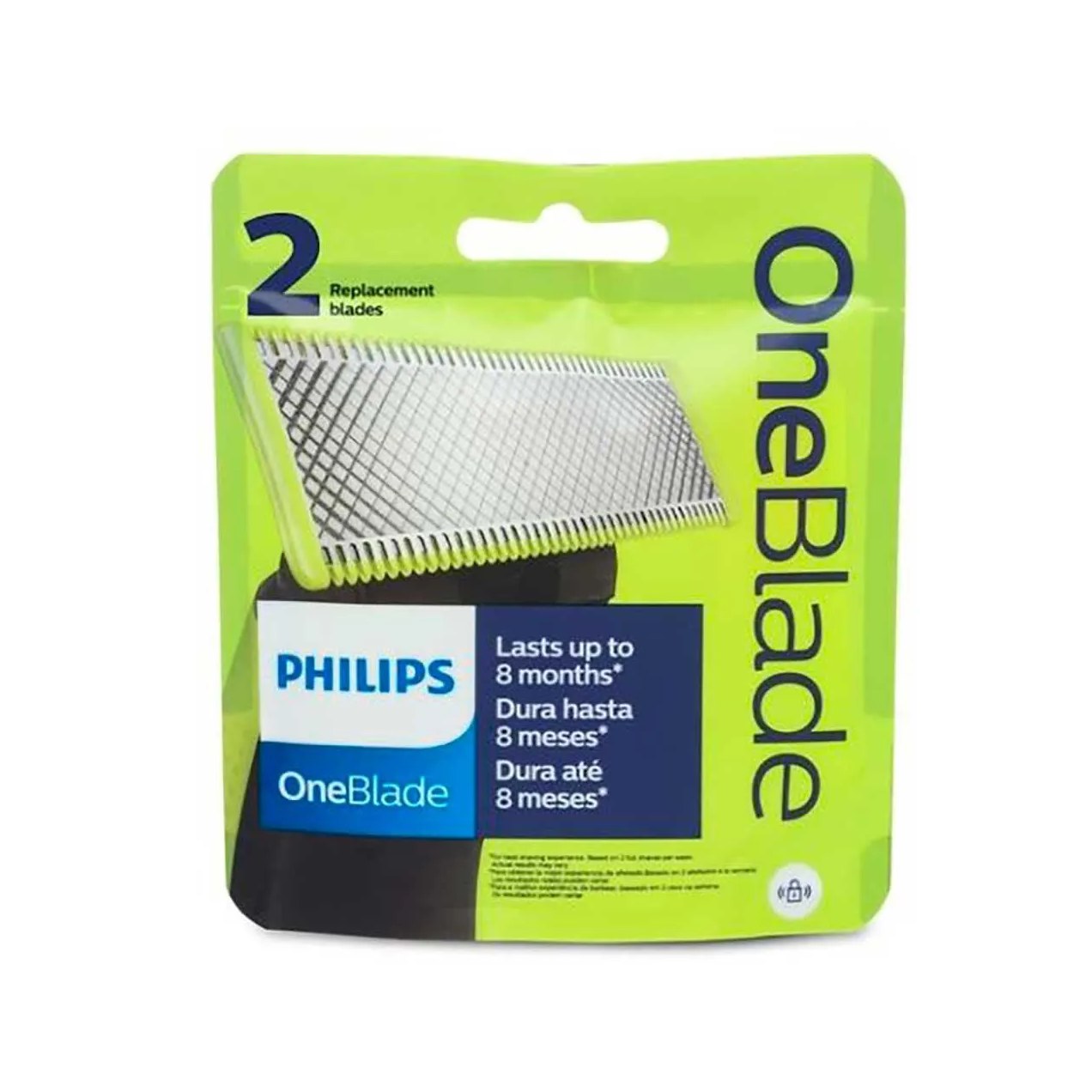 Lâmina de Barbear Philips OneBlade QP220/51 com 2 unidades