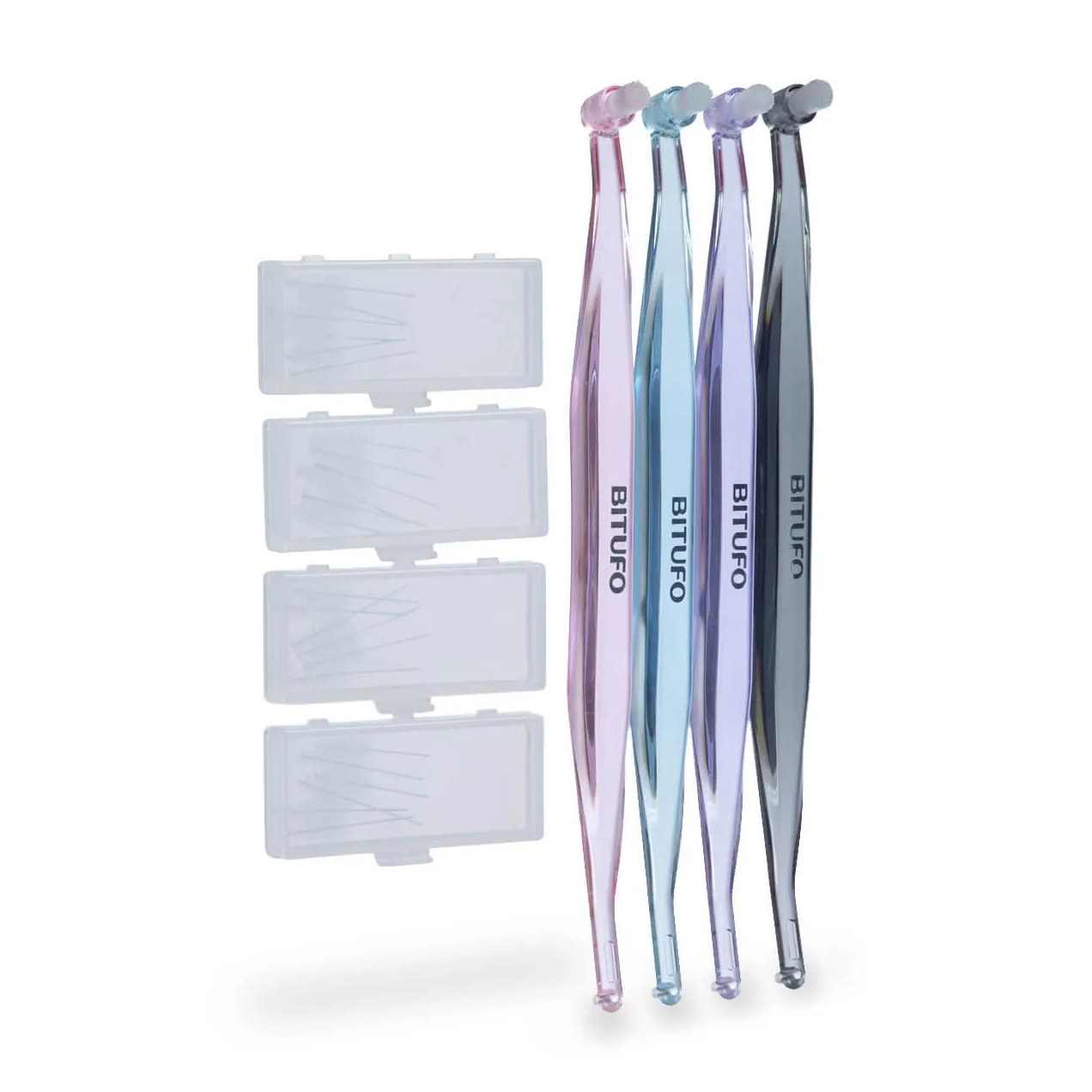 Escova de Dente Bitufo Intertufo Cônica com 1 unidade + 6 refis interdentais