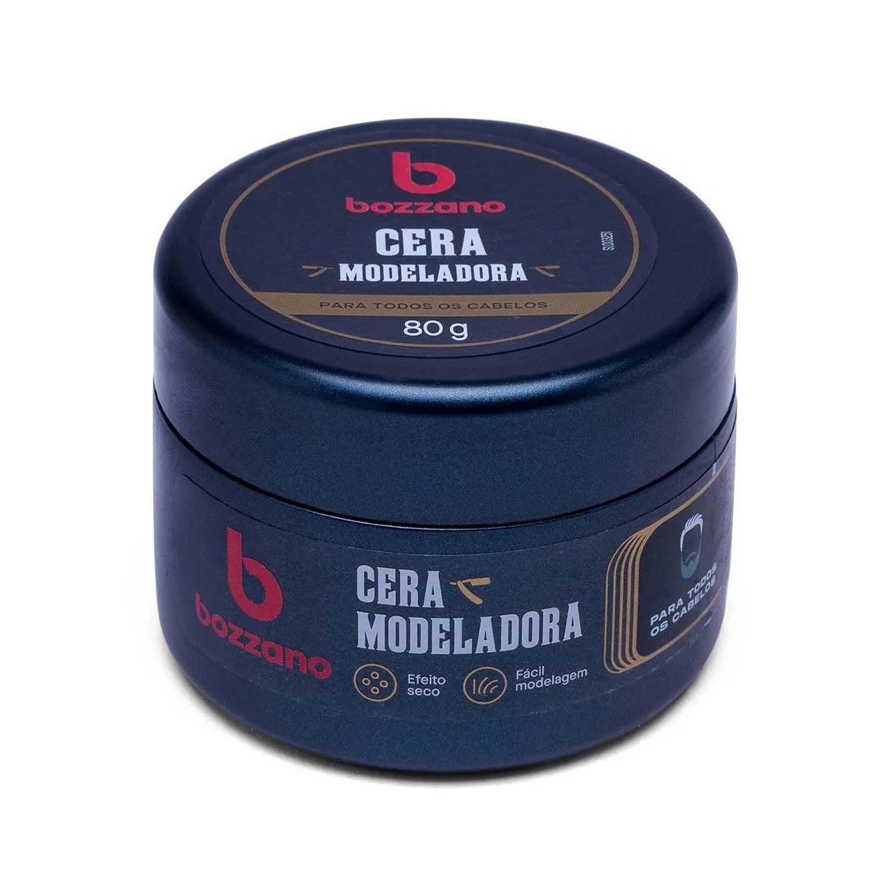 Cera Modeladora Capilar Bozzano Efeito Seco com 80g