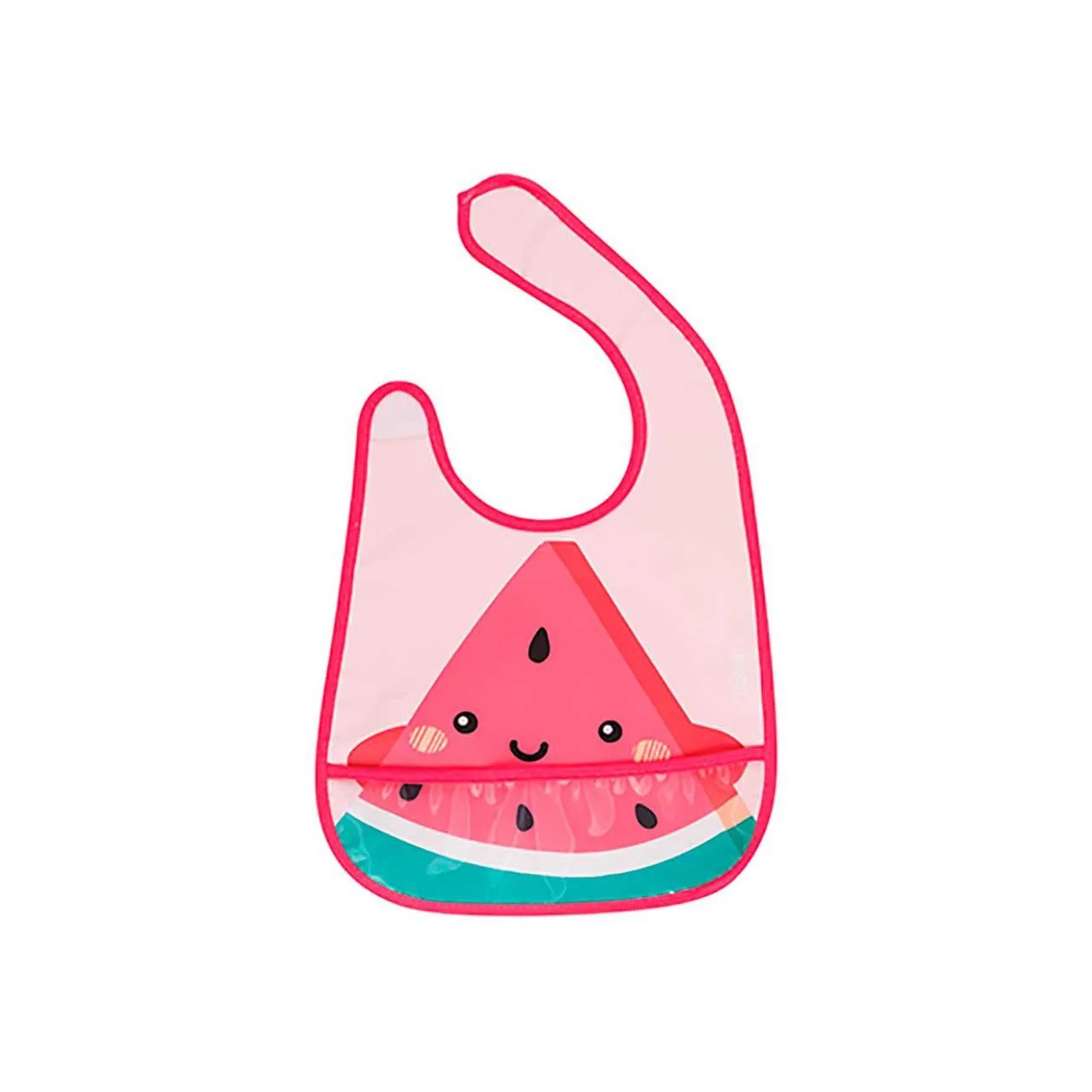 Babador com Bolso Buba Frutti Melancia 1 unidade