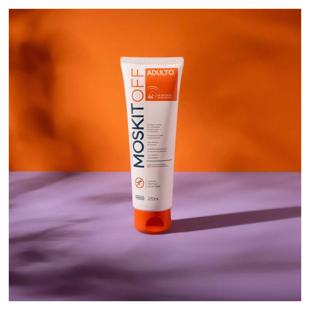 Repelente de Inseto Moskitoff com DEET Loção 120ml