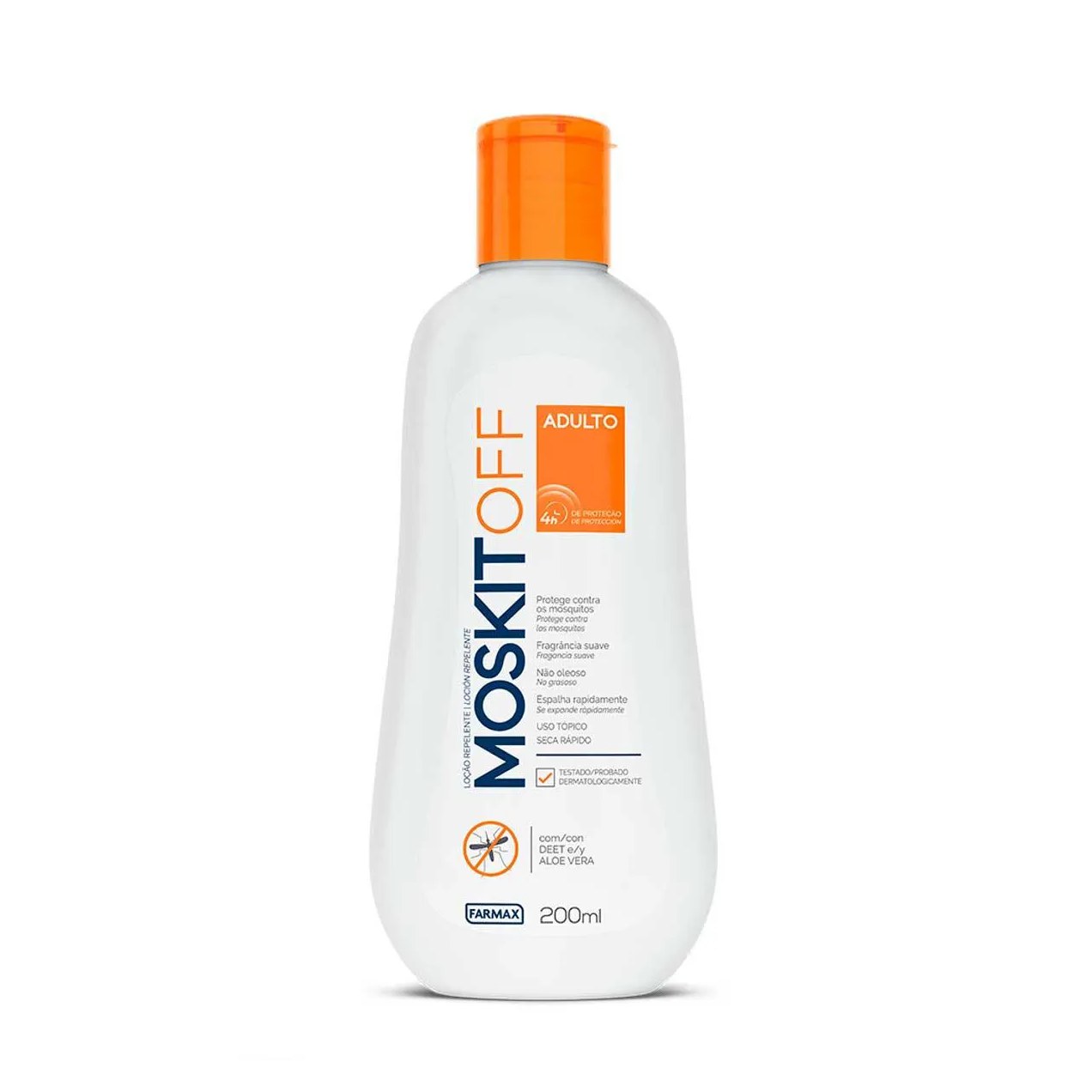 Repelente de Inseto Moskitoff com DEET Loção 200ml