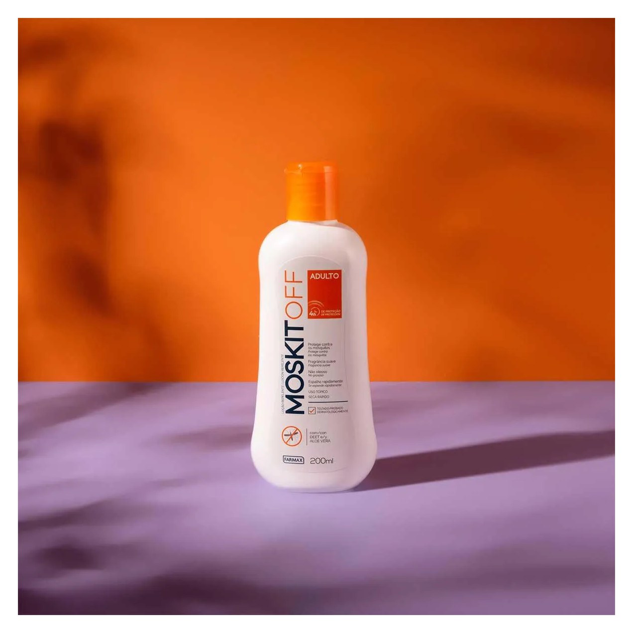 Repelente de Inseto Moskitoff com DEET Loção 200ml