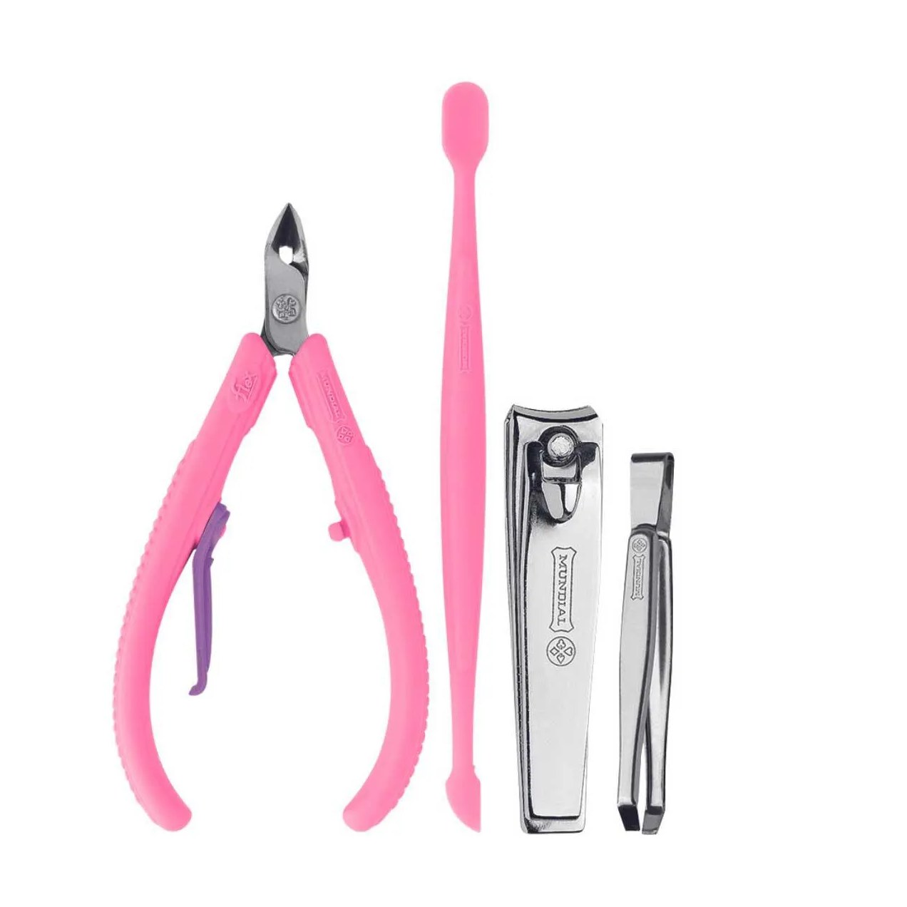 Kit de Cuidado para as Unhas Mundial Flex 4 peças