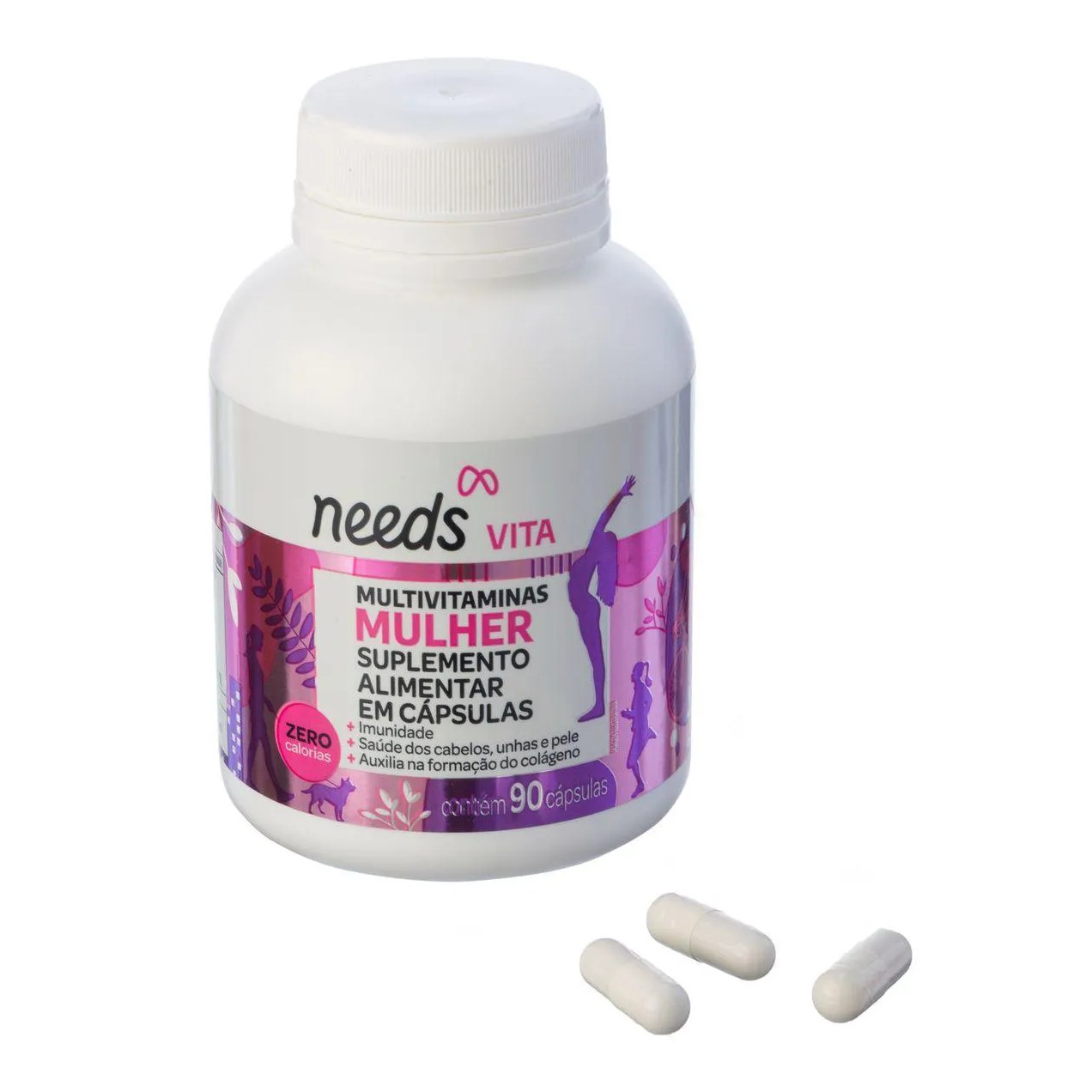 Polivitamínico Needs Vita Mulher 90 cápsulas