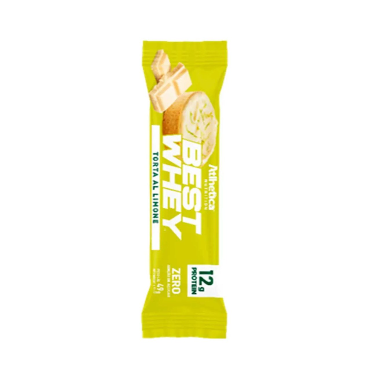 Barra de Proteína Best Whey Atlhetica Nutrition Torta Al Limone 49g