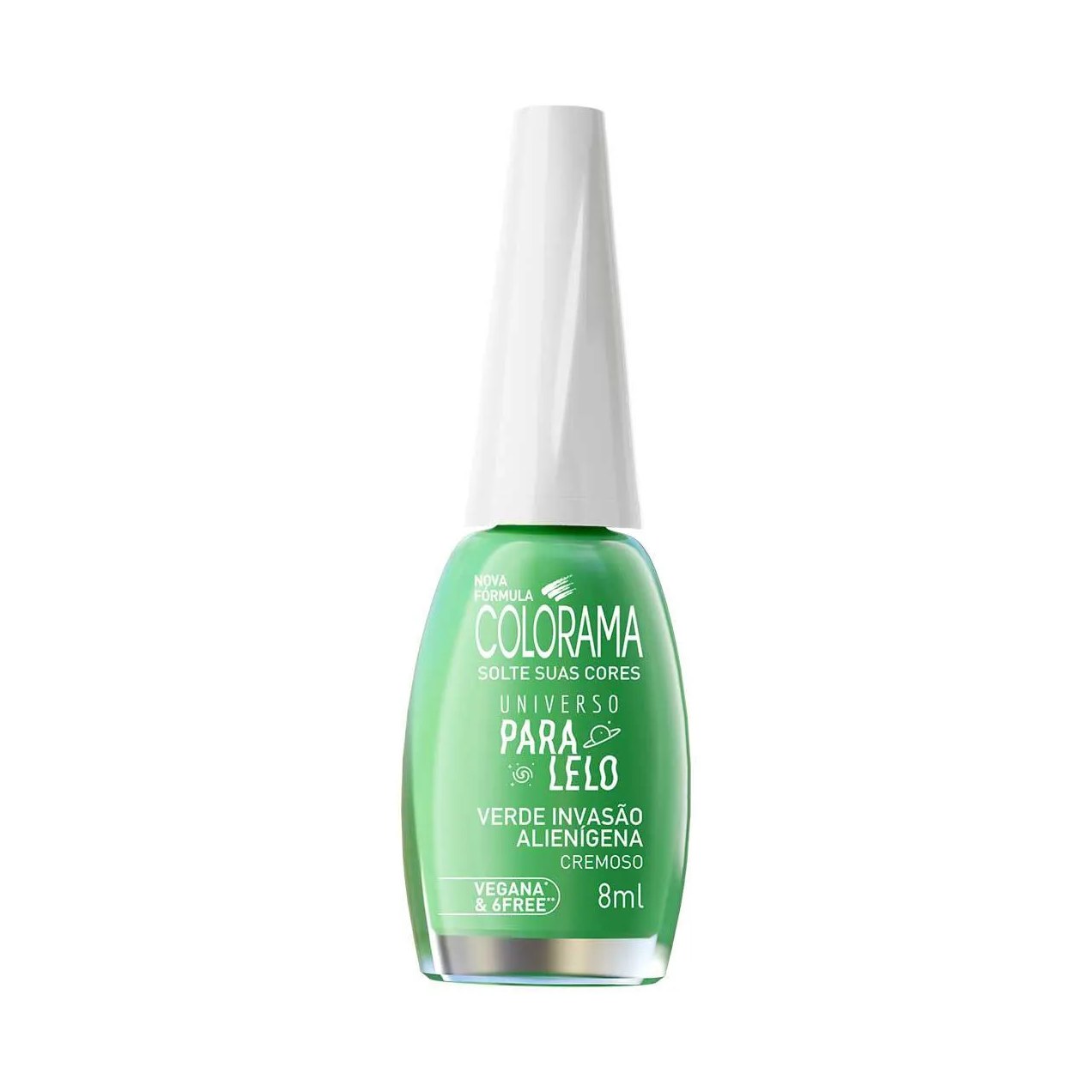 Esmalte Cremoso Colorama Universo Paralelo 8ml - Verde Invasão Alienígena