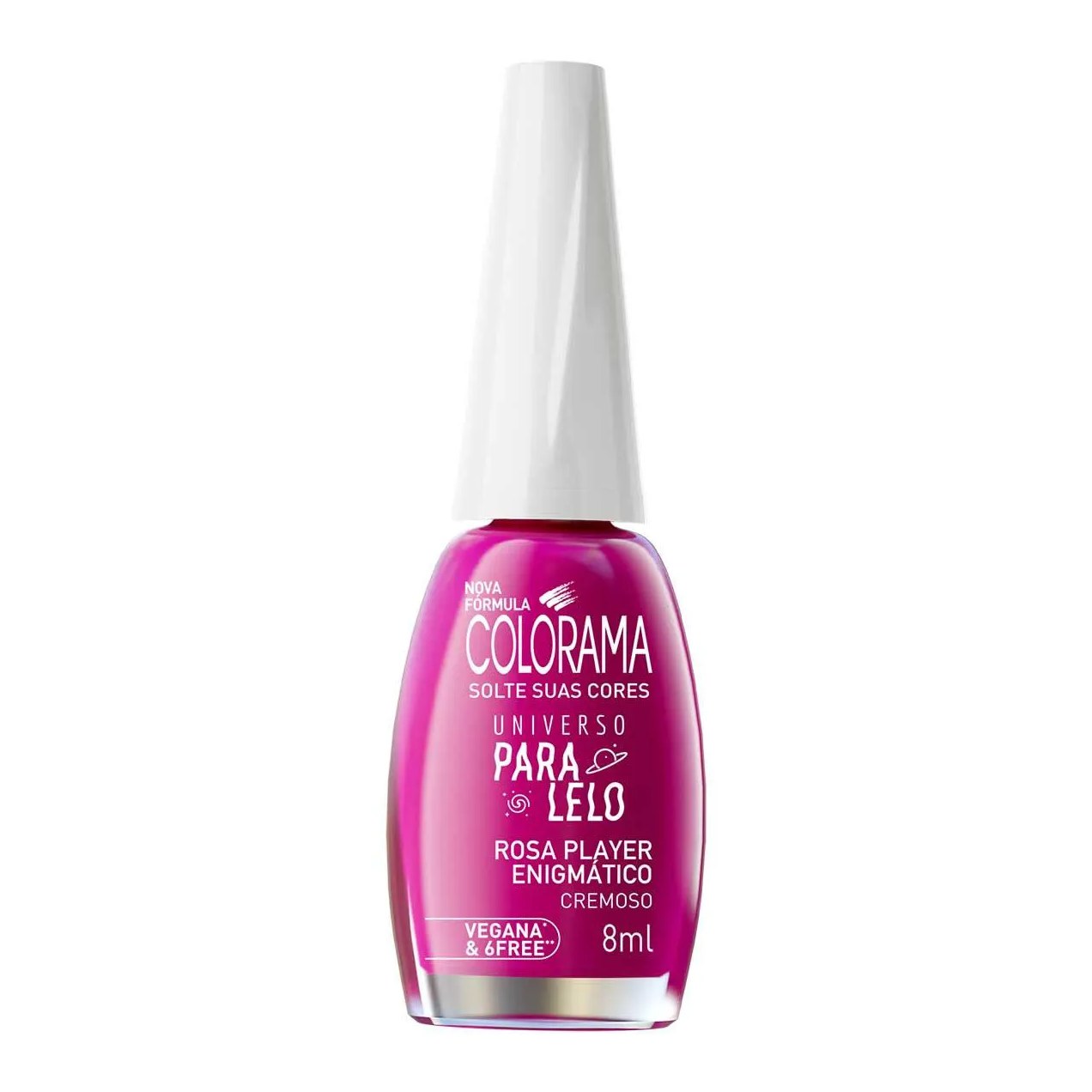 Esmalte Cremoso Colorama Universo Paralelo 8ml - Rosa Player Enigmático