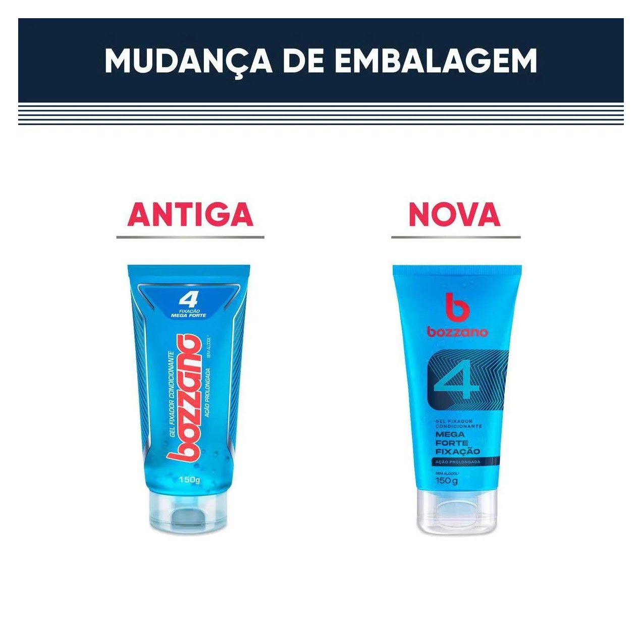 Gel Fixador Condicionante Bozzano Ação Prolongada 150g