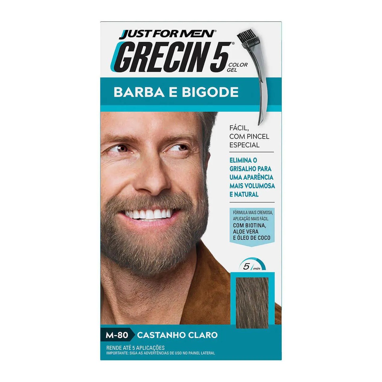 Coloraçao Biocolor Homem Bozzano Preto - Kit C / 2un