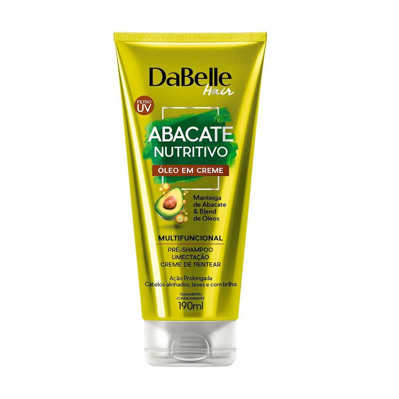 Óleo em Creme DaBelle Hair Abacate Nutritivo com 190ml