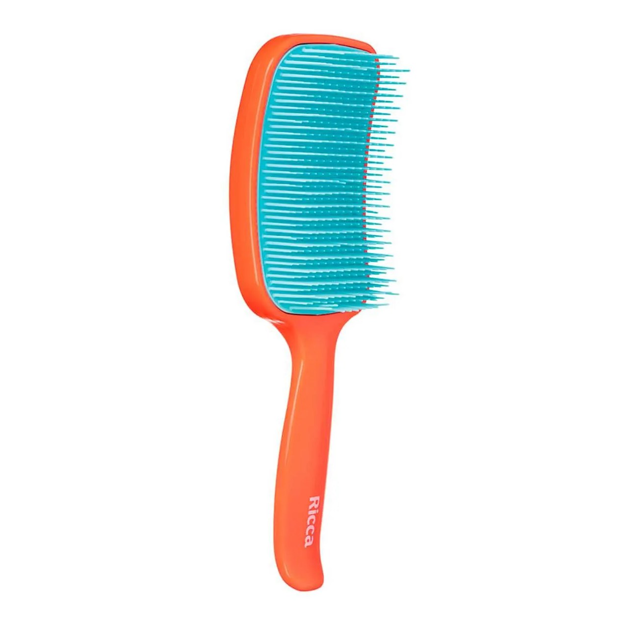 Escova de Cabelo Ricca Raquete Flex Vermelho - 1 unidade