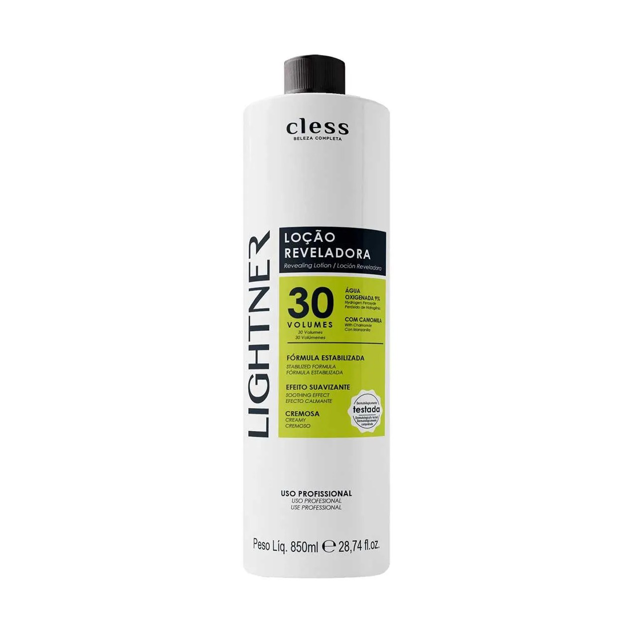 Kit Clareador de Pelos Banho de Lua Diamond Lightner com 7 itens