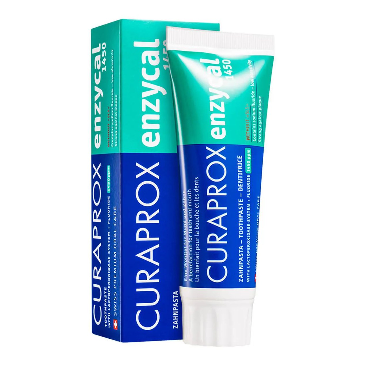 Creme Dental Curaprox Enzycal 1450 75ml