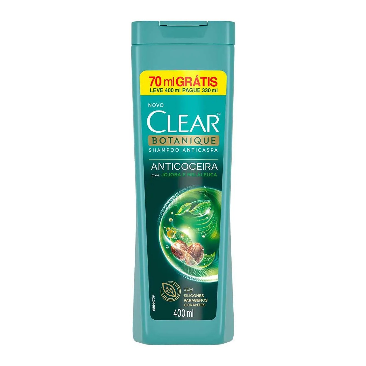 Shampoo Anticaspa Clear Botanique Anticoceira 400ml