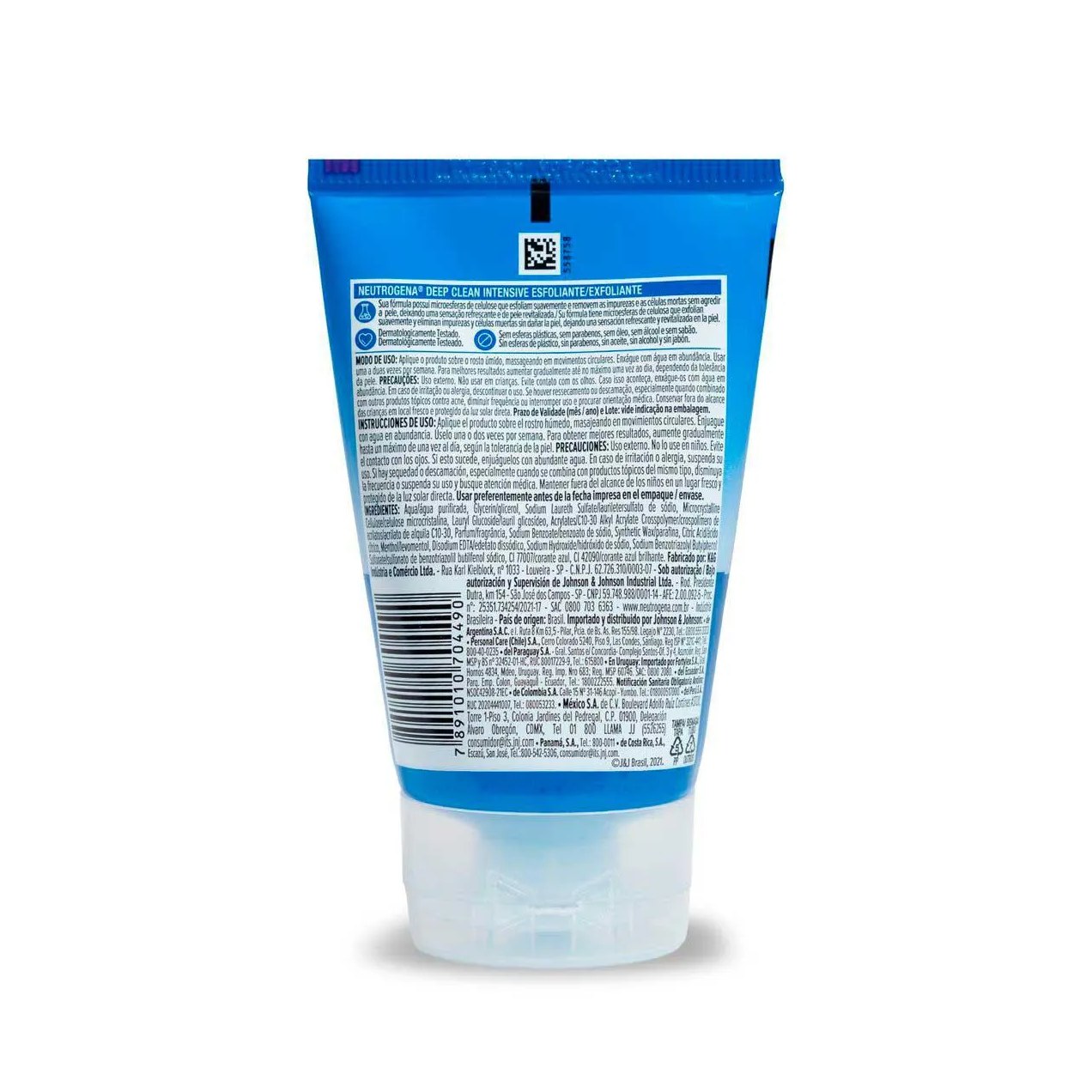 Esfoliante Facial Neutrogena Deep Clean Energizing em Gel com 100g