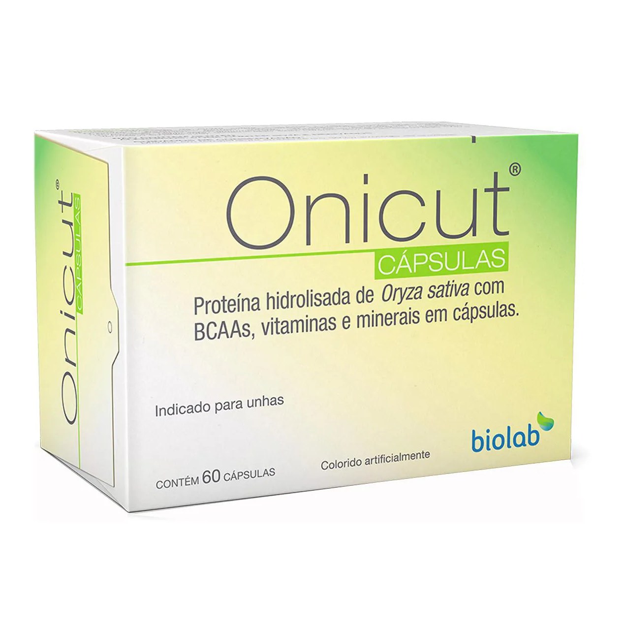 Suplemento Vitamínico e Mineral Onicut Unhas com 60 cápsulas